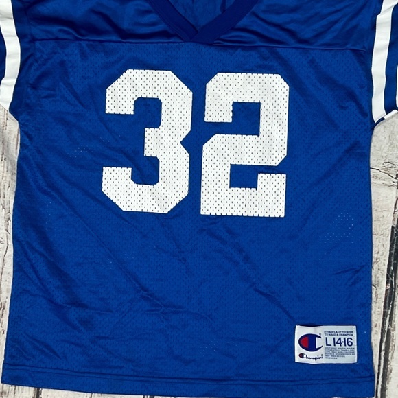 Edgerrin James Indianapolis Colts Boys Vintage Youth Champion NFL Jersey - Picture 3 of 6